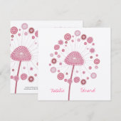 Lackierung für Hochzeitskronen Einladung (Vorne/Hinten)