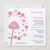 Lackierung für Hochzeitskronen Einladung (Rückseite)