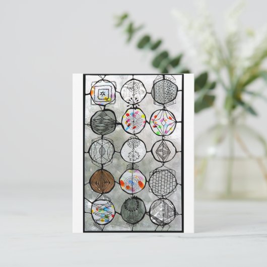 Lackierung Postkarte (Stehend Vorderseite)