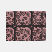 Lackleder Fleecedecke (Vorderseite (Horizontal))