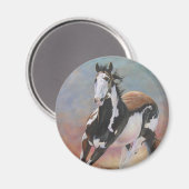 Lackmagnet Magnet (Vorderseite/Rückseite)