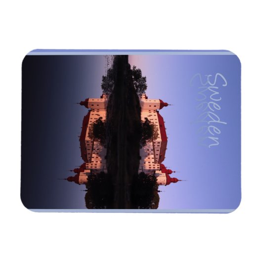 Lacko Slott, Castle, Schweden Magnet (Horizontal)