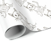 Lackpapier Geschenkpapier (Rolleneckpunkt)