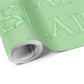 Lackpapier, grün glänzend, groß geschenkpapier (Rolleneckpunkt)