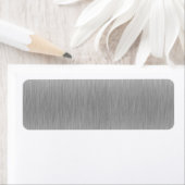Lackstahl aus gebürstetem Aluminium (Insitu)