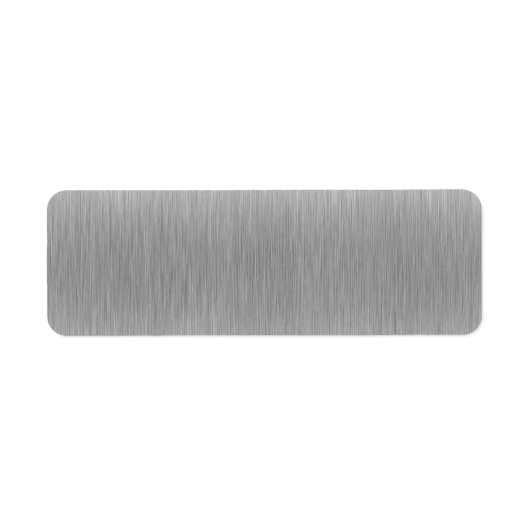 Lackstahl aus gebürstetem Aluminium (Vorne)