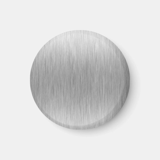 Lackstahl aus gebürstetem Aluminium Magnet (Vorne)