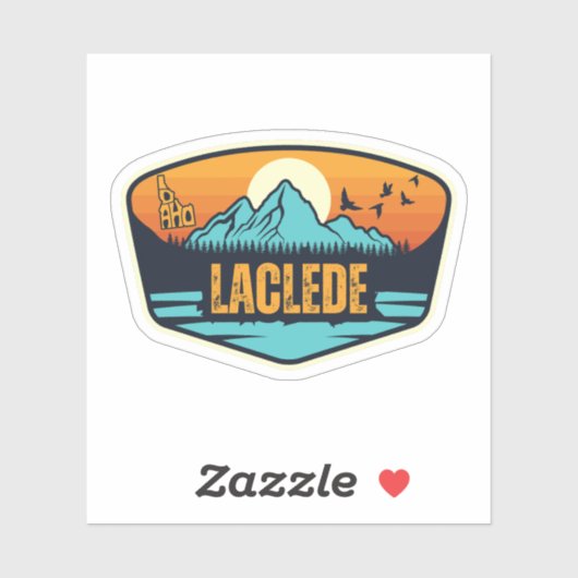 Laclede, Idaho Aufkleber (Blatt)