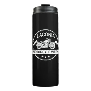 Laconia Motorcycle Week Motorrad Thermosbecher