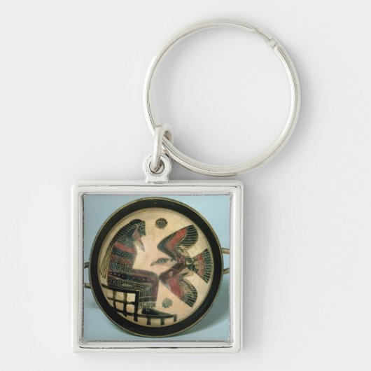 Laconian Schale, die Zeus und den Adler darstellt Schlüsselanhänger (Vorne)