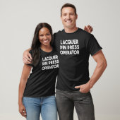 Lacquer Button Presseverteiler T-Shirt (Unisex)