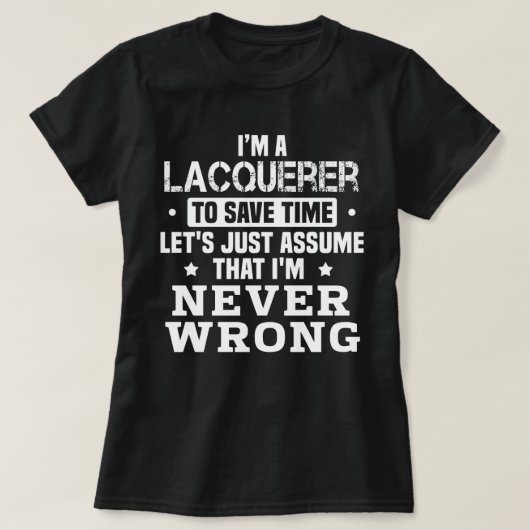 Lacquerer T-Shirt (Design vorne)
