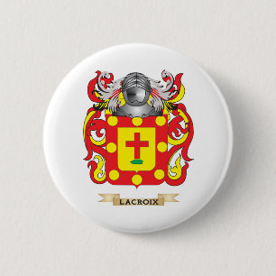 Lacroix Wappen (Familienwappen) Button