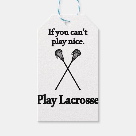 Lacrosse13 Geschenkanhänger (Vorderseite)