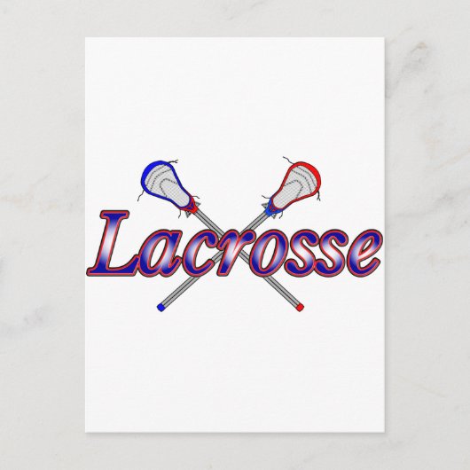 Lacrosse2 Postkarte (Vorderseite)