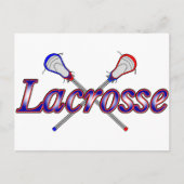 Lacrosse2 Postkarte (Vorderseite)