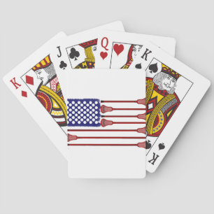 Lacrosse Americas Game Spielkarten