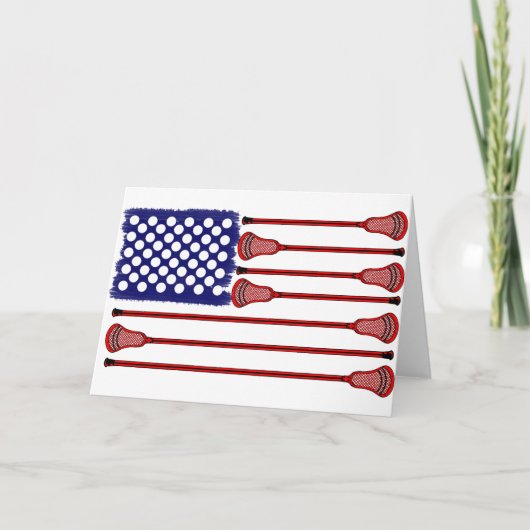 Lacrosse AmericasGame Karte (Vorderseite)