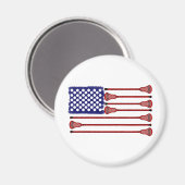 Lacrosse AmericasGame Magnet (Vorderseite/Rückseite)