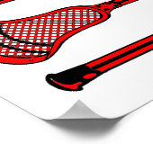 Lacrosse AmericasGame Poster (Ecke)