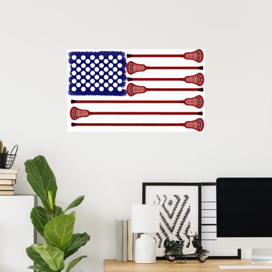 Lacrosse AmericasGame Poster (Heimbüro)
