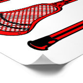 Lacrosse AmericasGame Poster (Ecke)