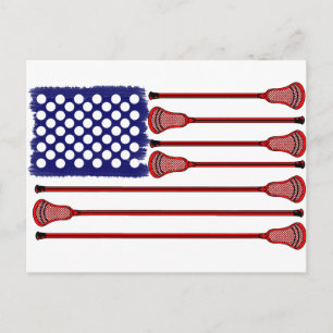 Lacrosse AmericasGame Postkarte