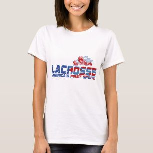 Lacrosse-Amerikas erster Sport-Gang T-Shirt