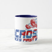 Lacrosse-Amerikas erster Sport-Gang Tasse (Zentrum)