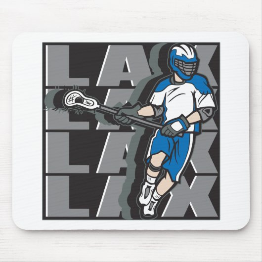 Lacrosse-Angriff Mousepad (Vorne)