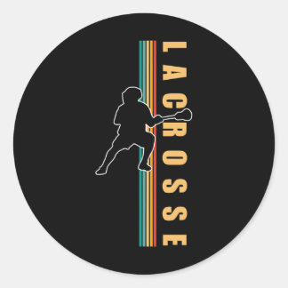 Lacrosse Apparel - Lacrosse 1 Runder Aufkleber