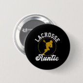 Lacrosse Auntie Lacrosse Lover Vathers Day Button (Vorne & Hinten)