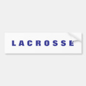 Lacrosse Autoaufkleber (Vorne)