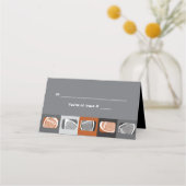 LACROSSE Bar Bat Mitzvah Sitztisch Escortkarte Platzkarte (Vorderseite)