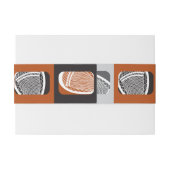 LACROSSE Bar Mitzvah Bly Wrap Band (Rückseitenbeispiel)