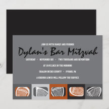 LACROSSE Bar Mitzvah Einladung