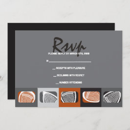 LACROSSE Bar Mitzvah Einladungskarte Einladung