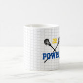 Lacrosse behält Net Goal Team Number Name Verwandlungstasse (Mittel)