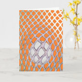 Lacrosse Birthday Karte (Gelbe Blume)