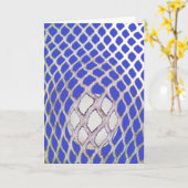 Lacrosse Birthday Karte (Gelbe Blume)