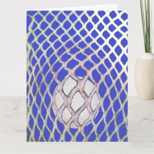 Lacrosse Birthday Karte