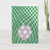 Lacrosse Birthday Karte (Vorderseite)