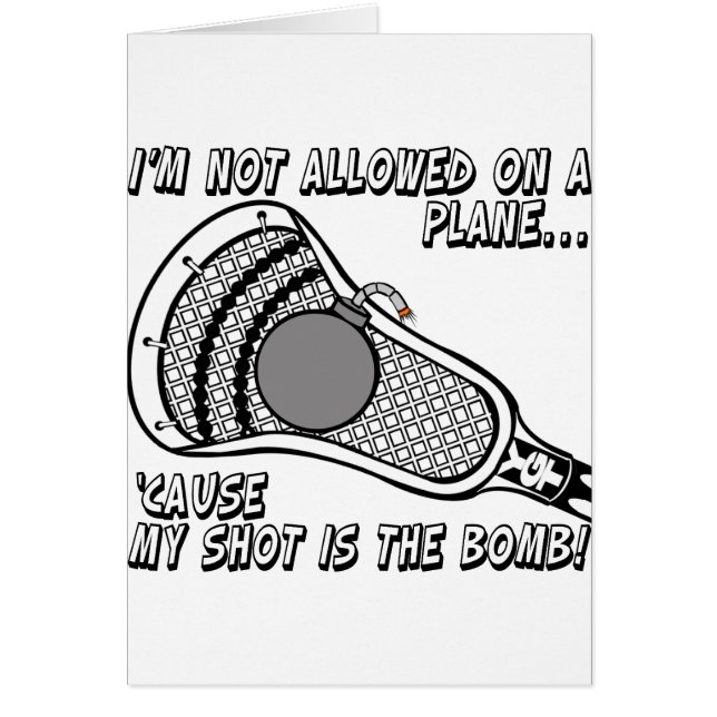 Lacrosse-Bomben-Schuss (Vorne)