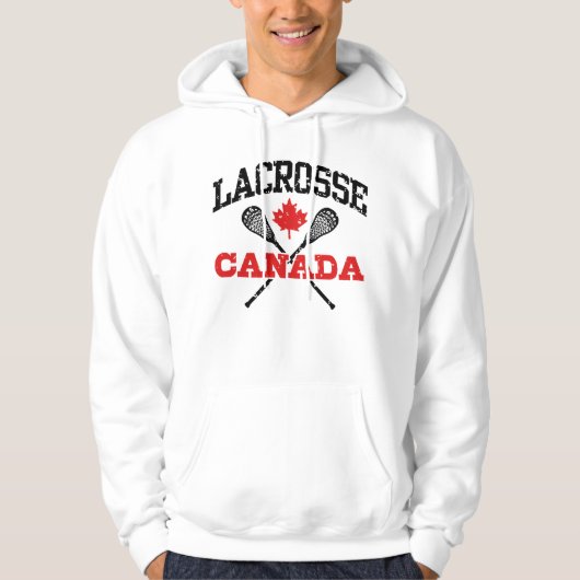 Lacrosse Canada Hoodie (Vorderseite)