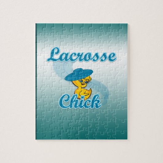 Lacrosse Chick #3 Puzzle (Vertikal)