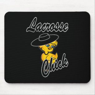 Lacrosse Chick #4 Mousepad