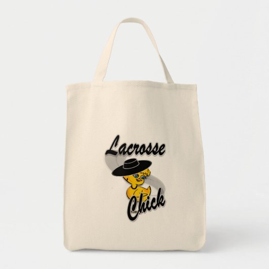 Lacrosse Chick #4 Tragetasche (Vorne)