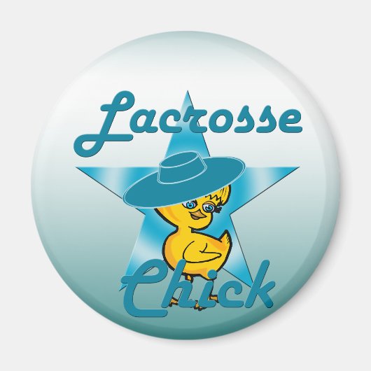 Lacrosse Chick #7 Magnet (Vorne)