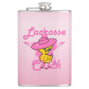 Lacrosse Chick #8 Flachmann