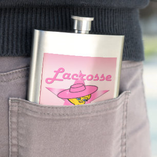 Lacrosse Chick #8 Flachmann
